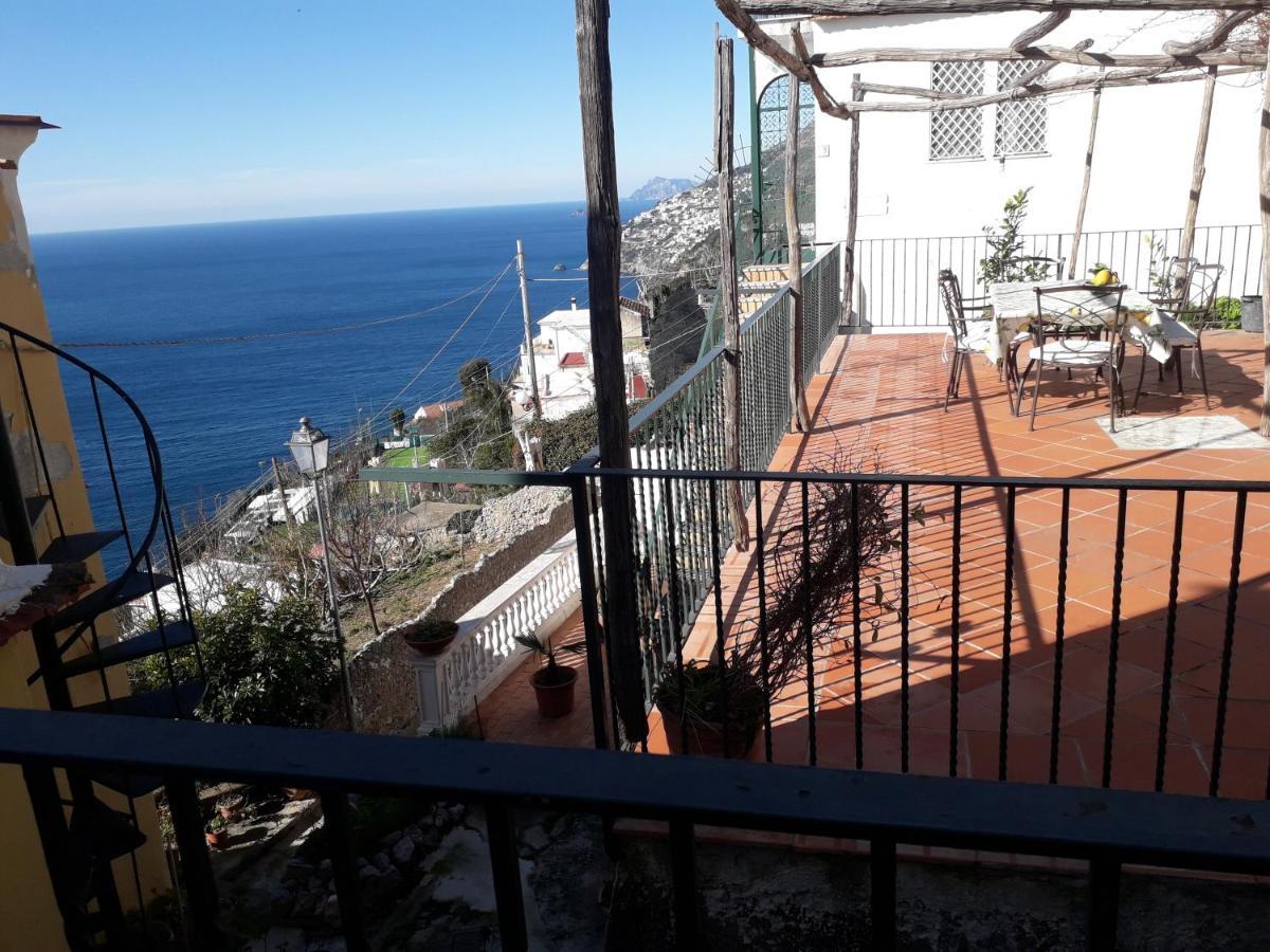 Rifugio Stellato Bed & Breakfast Conca dei Marini Bagian luar foto