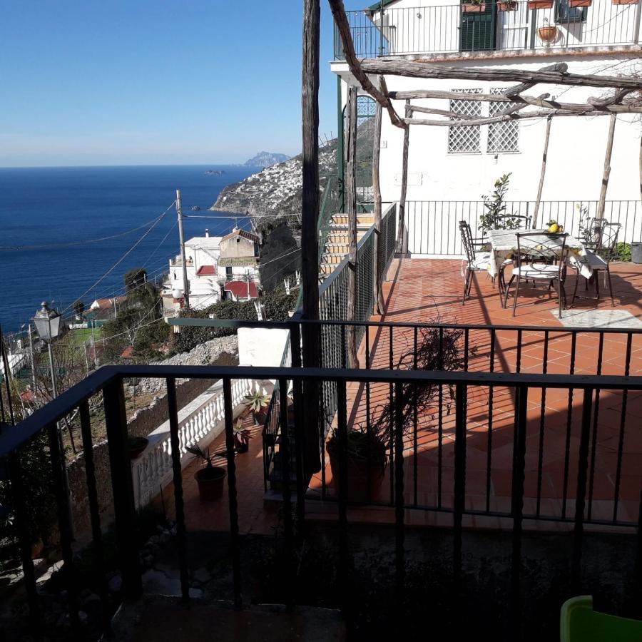 Rifugio Stellato Bed & Breakfast Conca dei Marini Bagian luar foto